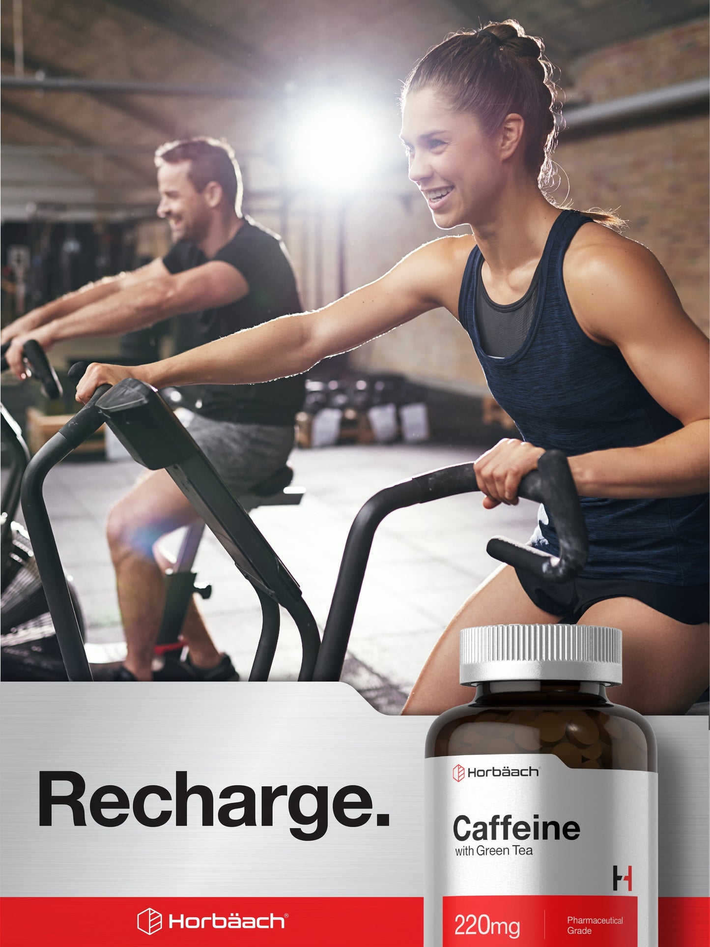 Caffeine Pills 220Mg with Green Tea | 500 Vegetarian Tablets
