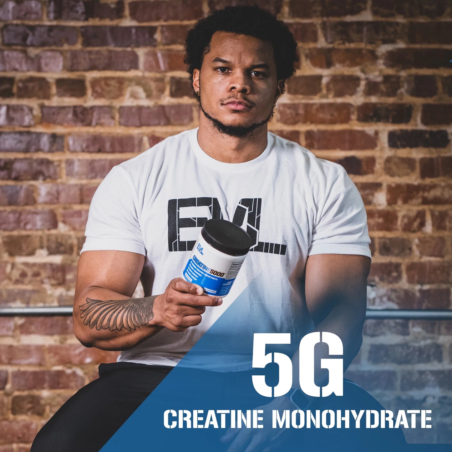 Creatine Monohydrate Powder 5000Mg Unflavored 60 Servings - Creatine Supplement to Boost Recovery & Build Muscle