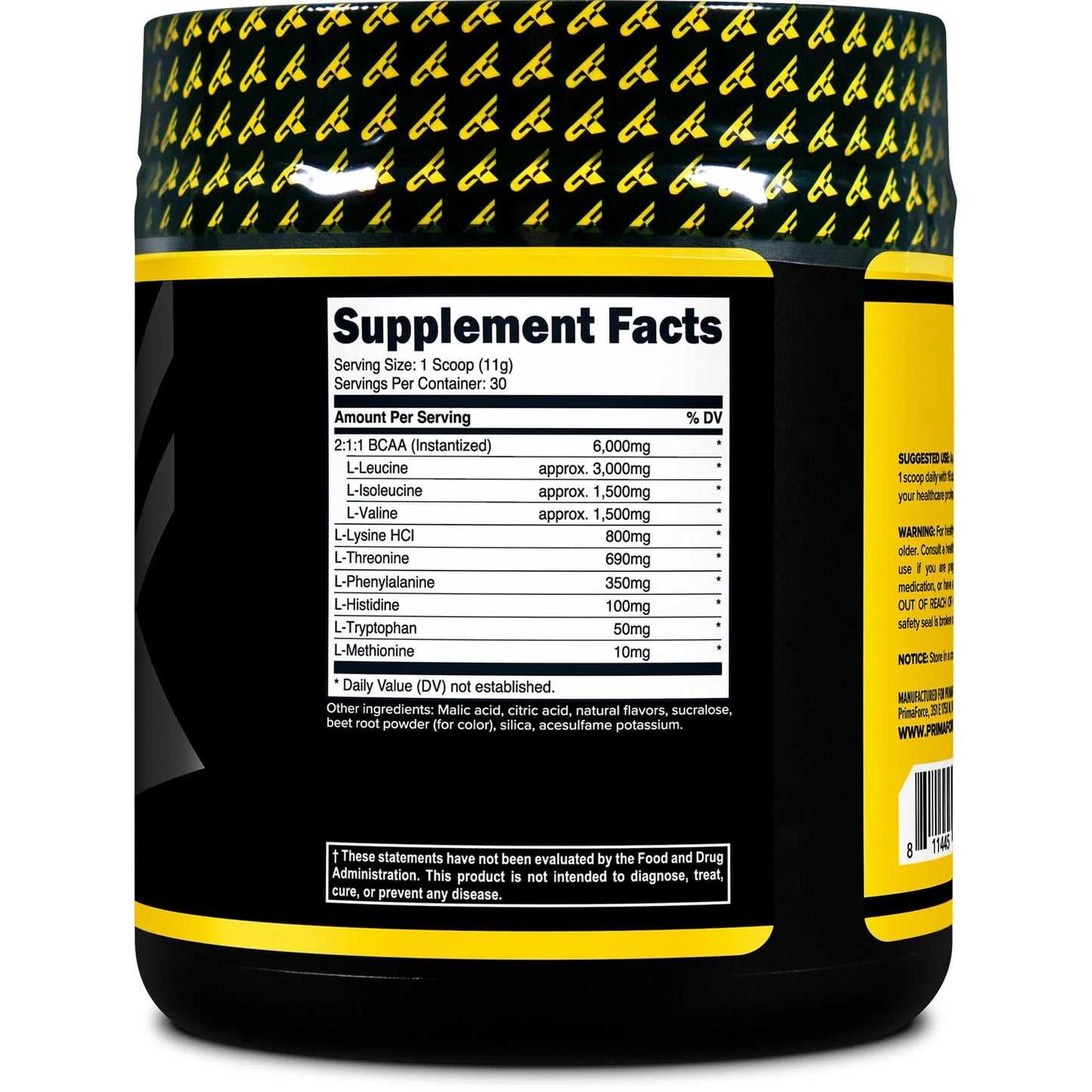 EAA Powder (30 Servings, Tropical Punch) - Essential Amino Acids for Pre/Intra Workout and Recovery - Non-Gmo and Gluten Free