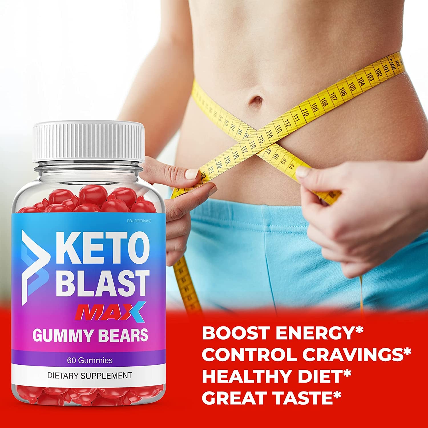 (5 Pack) Ketos Blast Gummies Ketos Blast Gummy Bears Ketos Blast Gummie Bears Ma