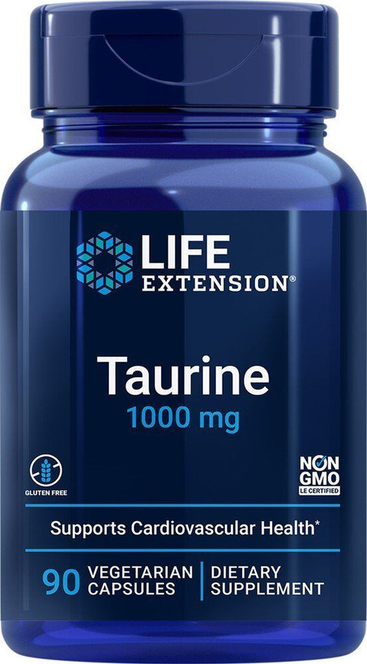 Life Extension Taurine 1000 Mg 90 Vegcap