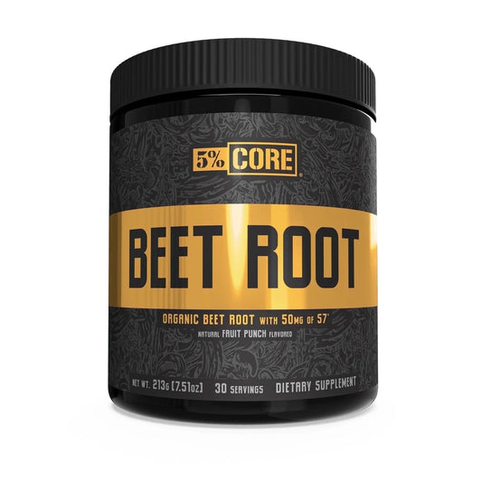 Core Beet Root | Nitric Oxide Beet Root Powder Pre Workout Additive | 6000Mg Beet Root Extract + 50Mg S7 | Vegan & Keto | 30 Servings (Fruit Punch)
