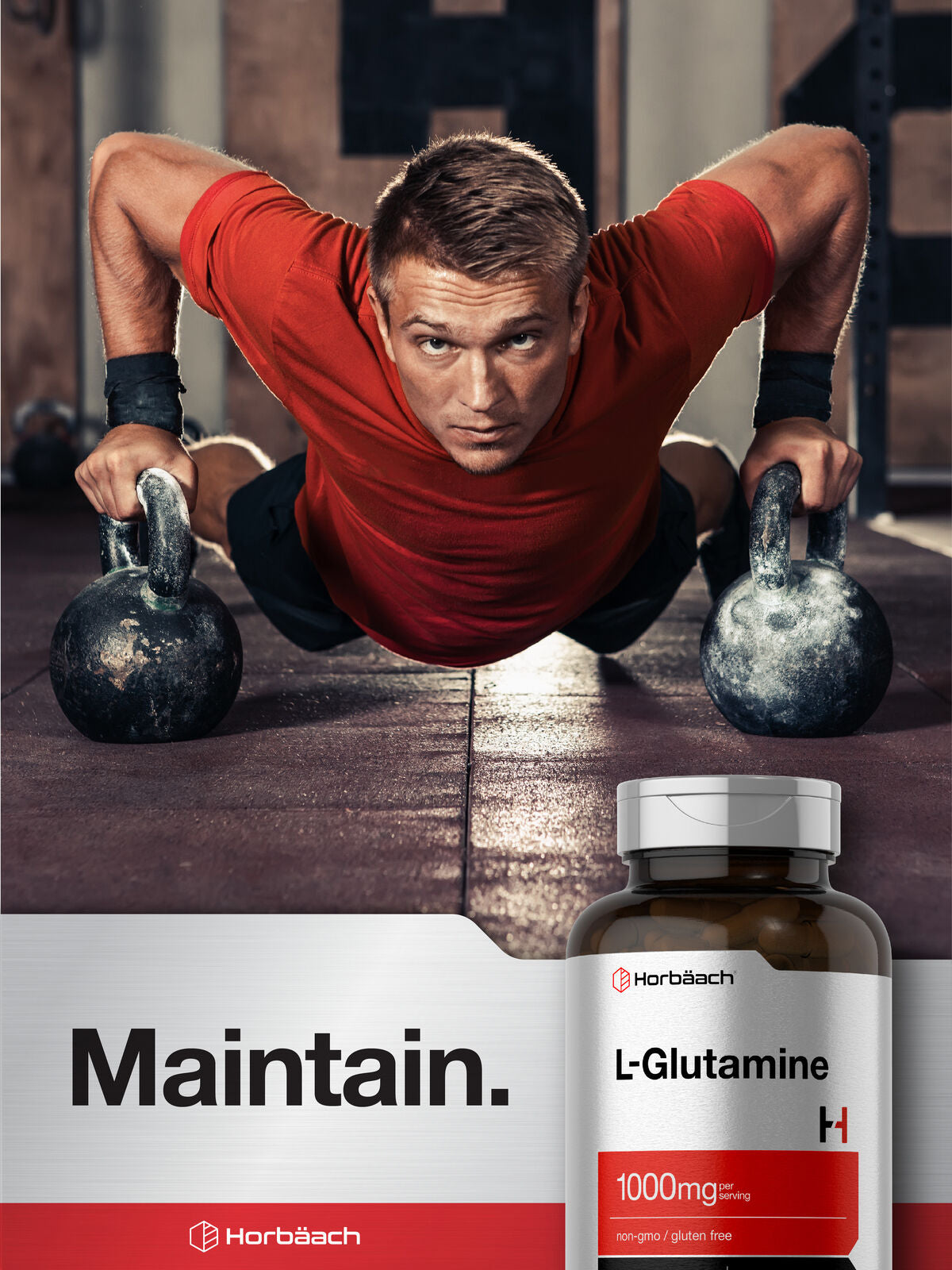 L Glutamine Capsules | 1000Mg | 180 Count | Non-Gmo, Gluten Free